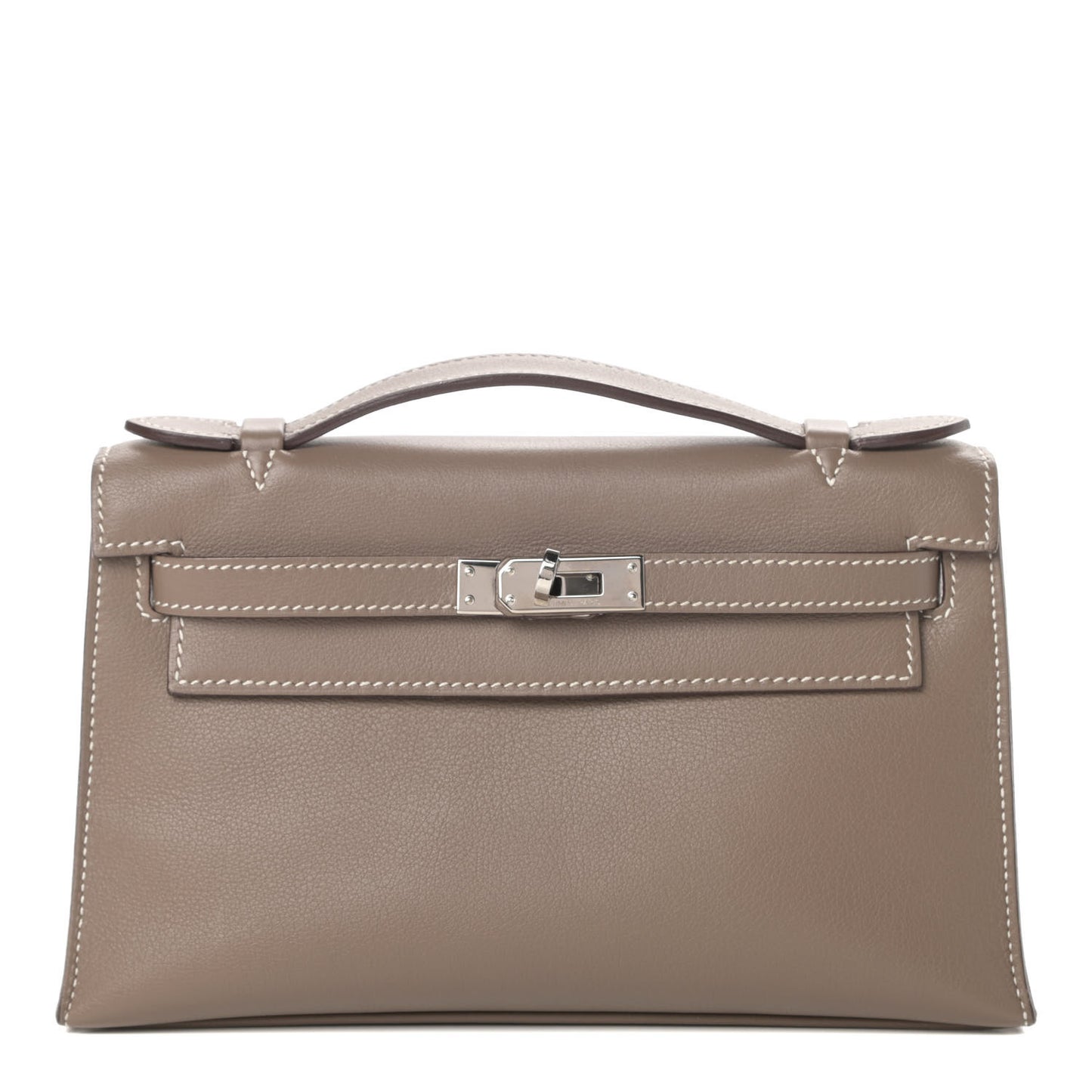 Swift Kelly Pochette Clutch Etoupe