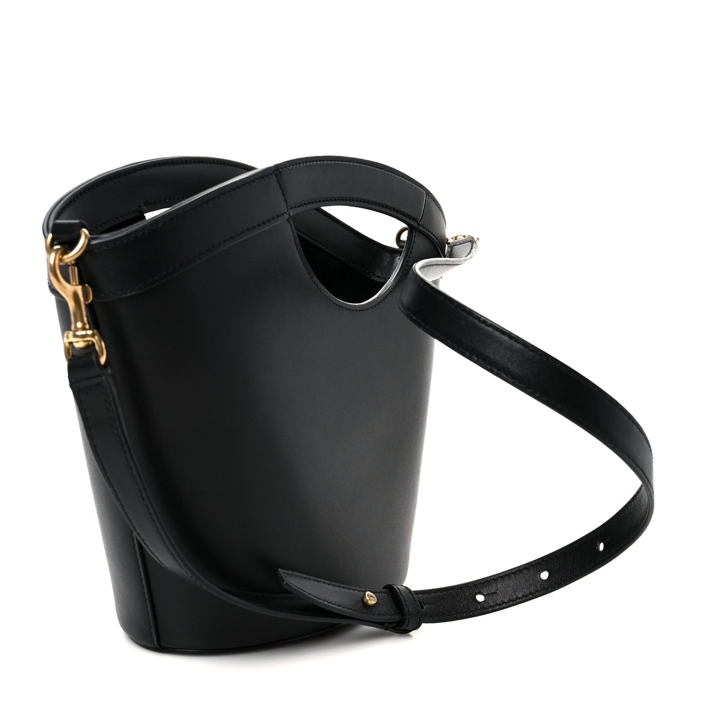 Calfskin Mini Celia Tote Black