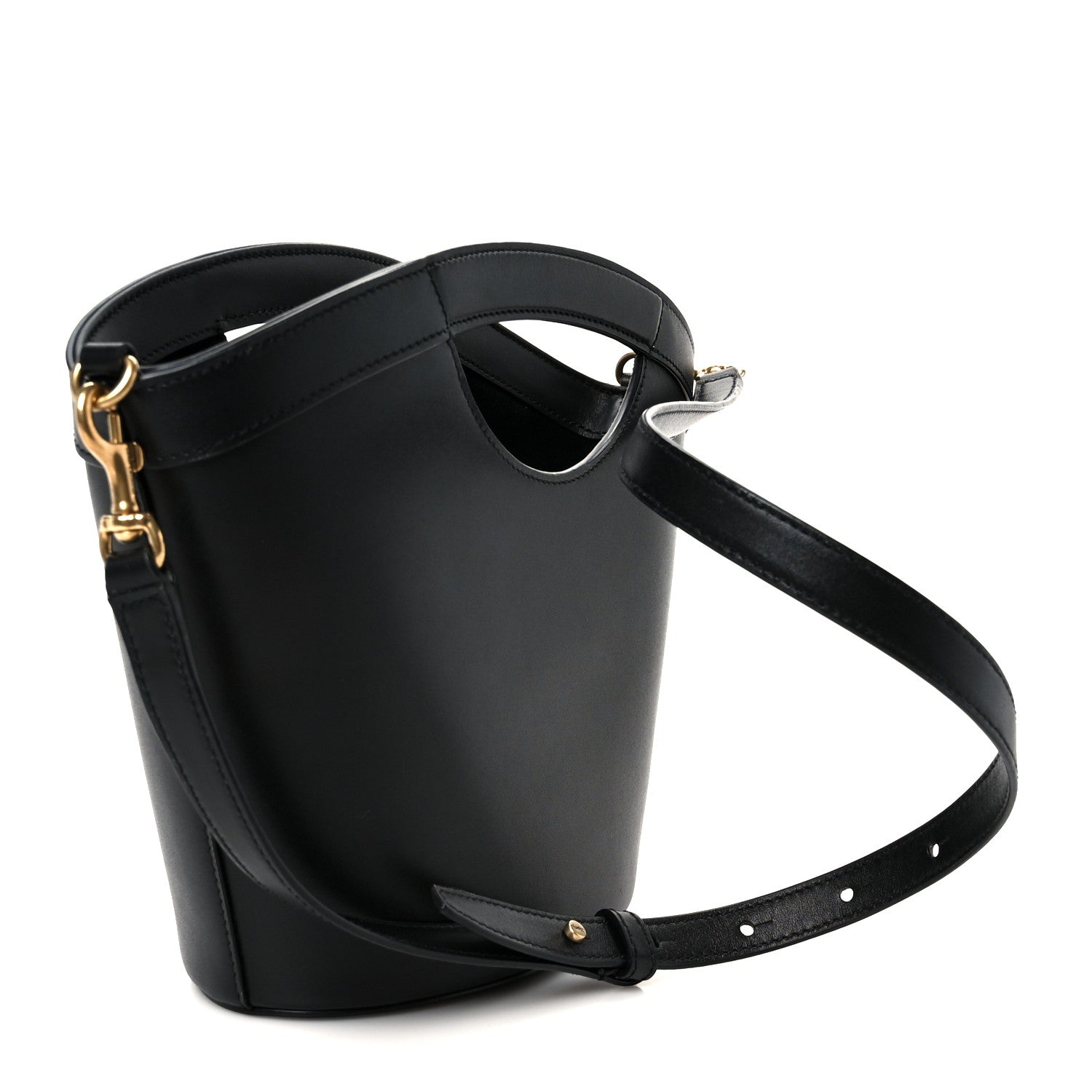 Saint Laurent Calfskin Mini Celia Tote Black 3 of 11