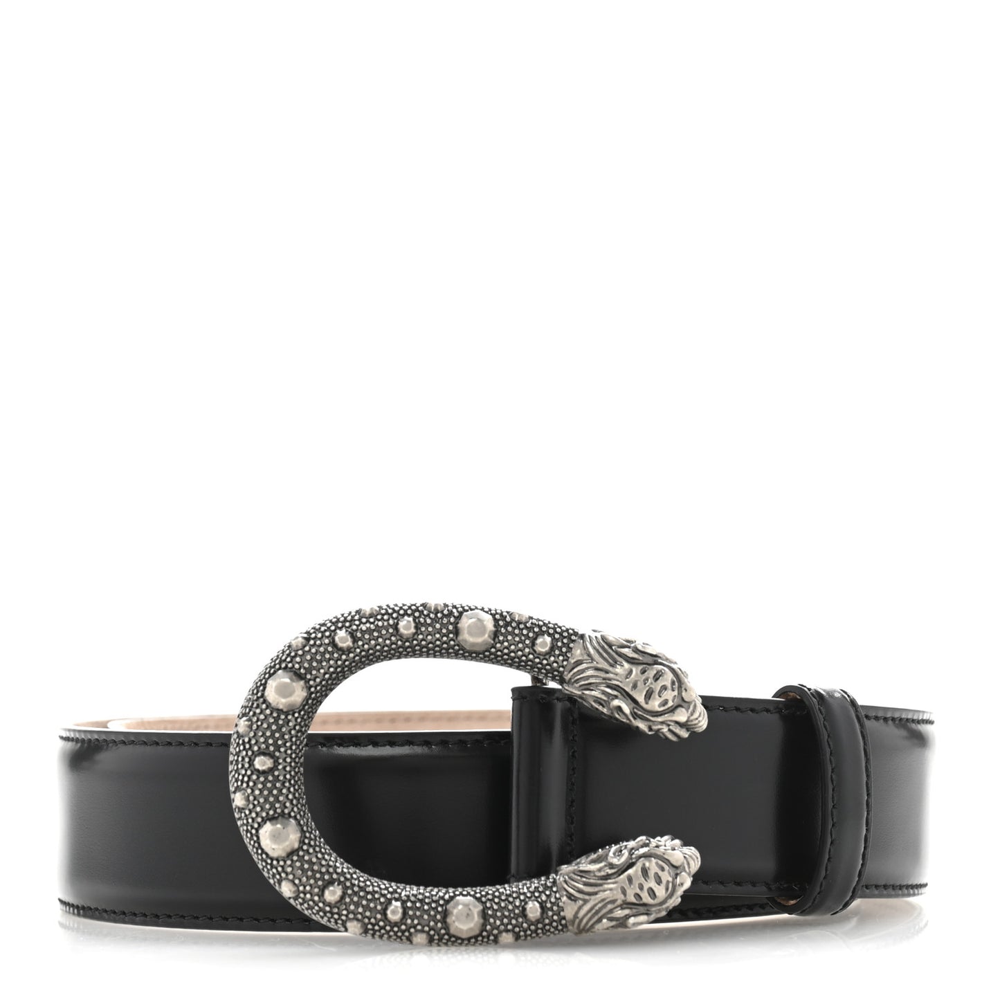 Lisse Calfskin Dionysus 35mm Belt 80 32 Black