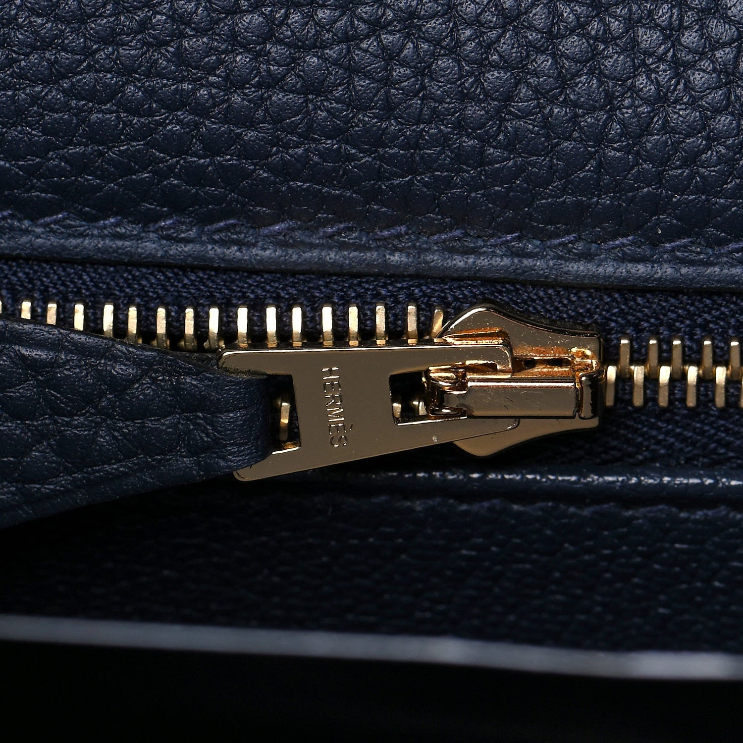 Hermes Togo Kelly Retourne 28 Bleu Nuit 30 of 39