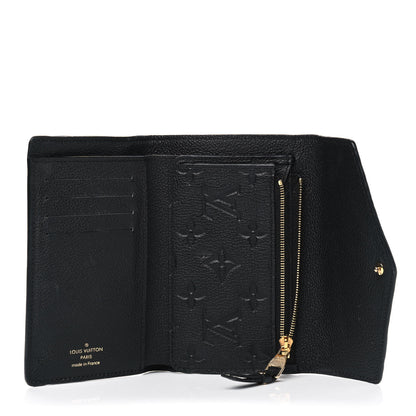 Louis Vuitton Empreinte Compact Curieuse Wallet Black 4 of 5