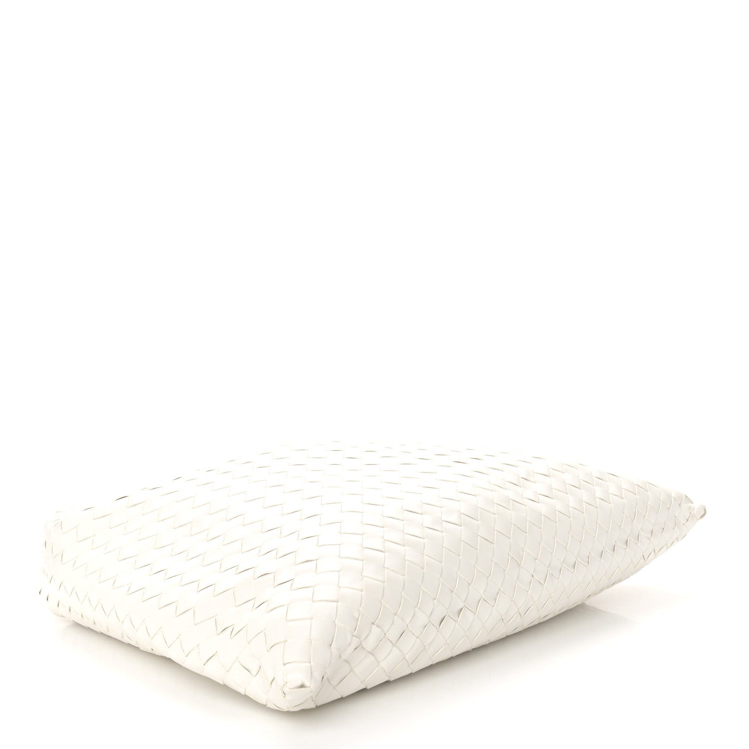 Bottega Veneta Calfskin Intrecciato Large Hop White 4 of 10