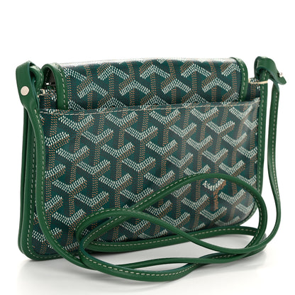 Goyard Goyardine Plumet Wallet Clutch Green 3 of 9