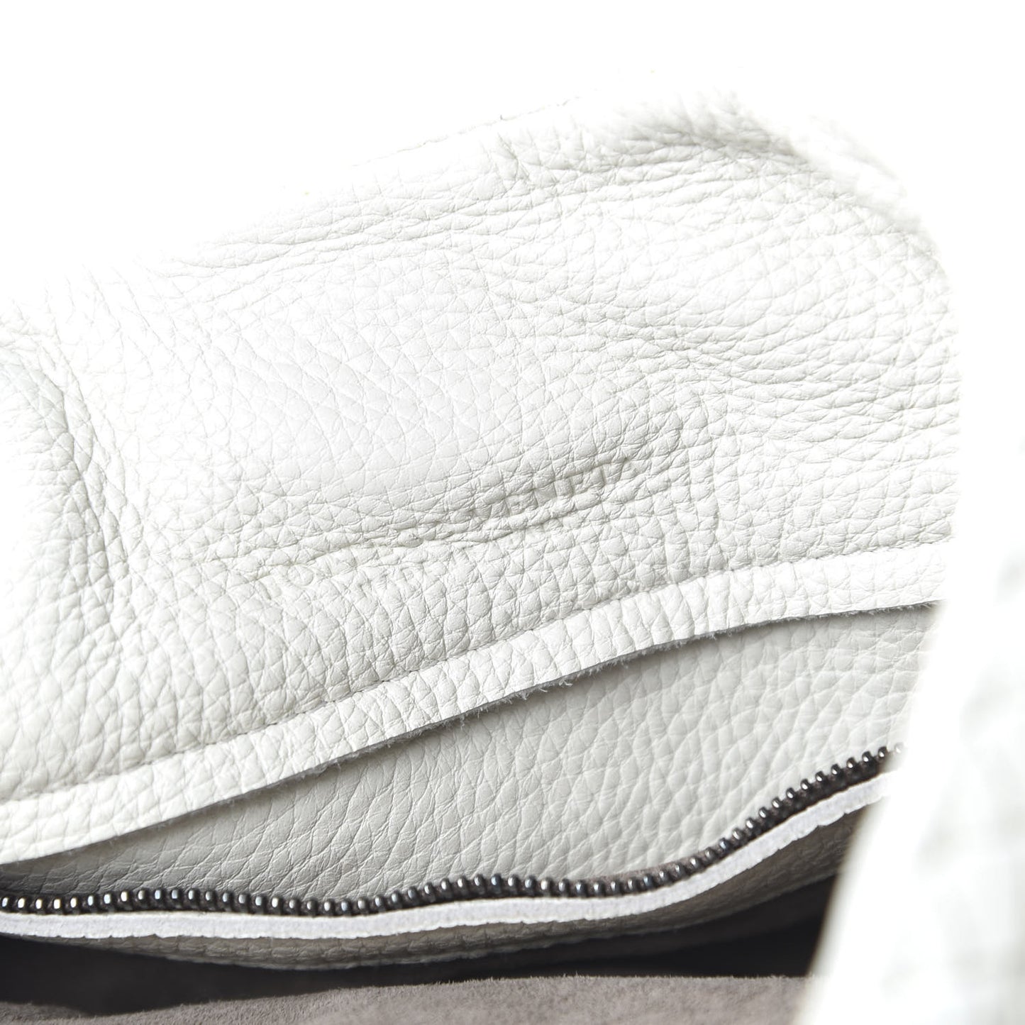 Cervo Deerskin Large Hobo White