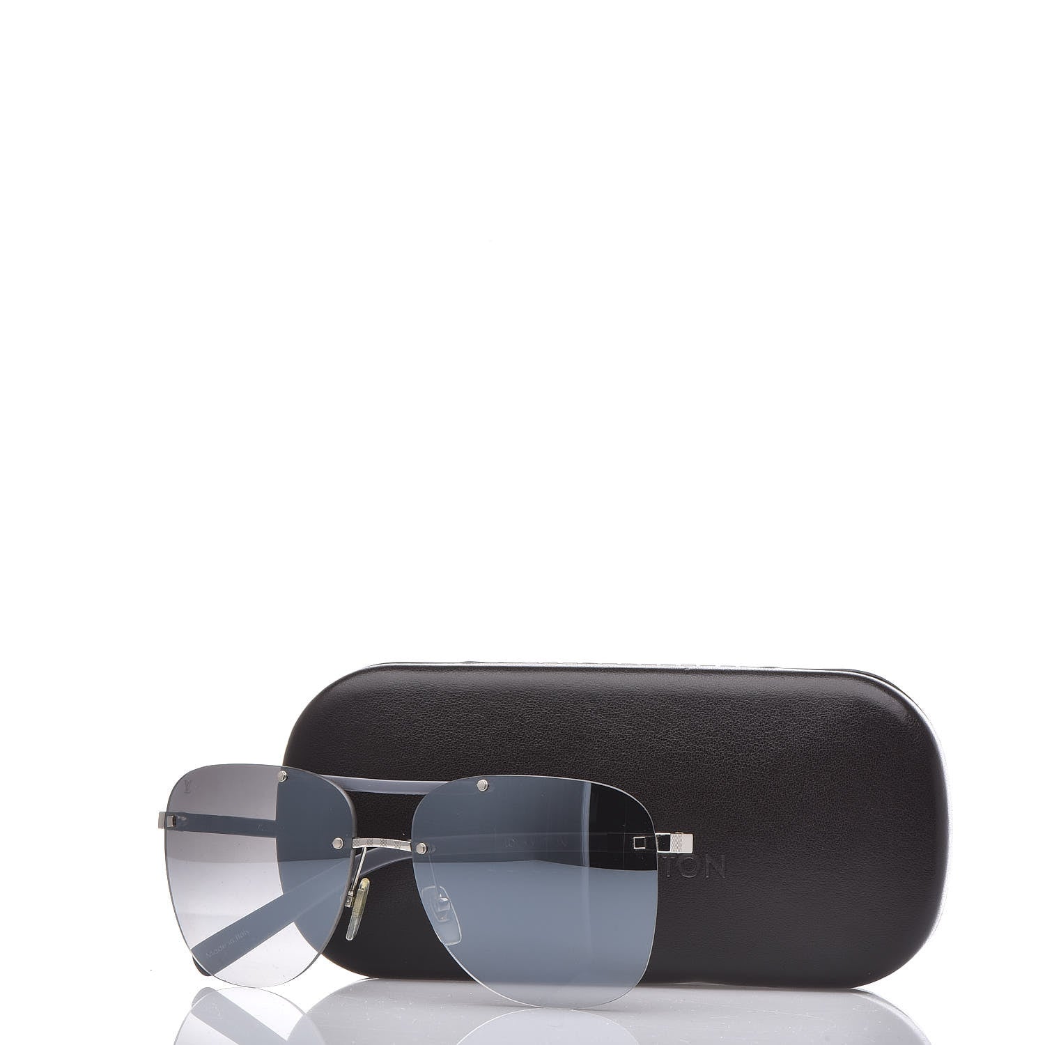 Louis Vuitton Aviator Sunglasses Z0586U Silver 7 of 7