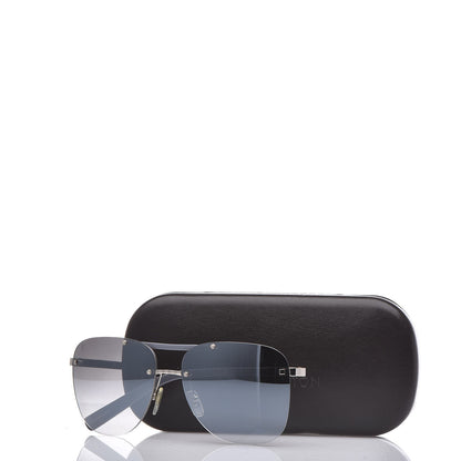 Louis Vuitton Aviator Sunglasses Z0586U Silver 7 of 7