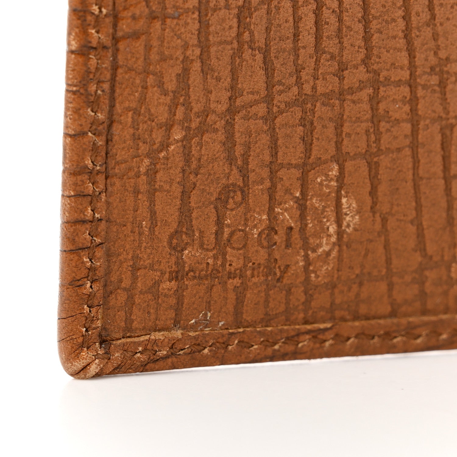 Gucci Monogram Bamboo Bar French Flap Wallet Beige 6 of 9