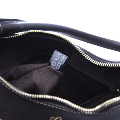 Gucci Monogram Medium D Gold Ring Hobo Dark Brown 7 of 12