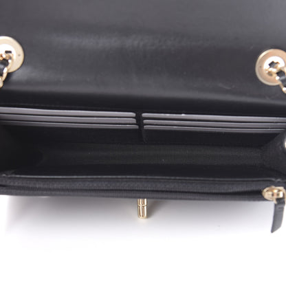 Chanel Lambskin Quilted Trendy CC Wallet On Chain WOC Black 5 of 15