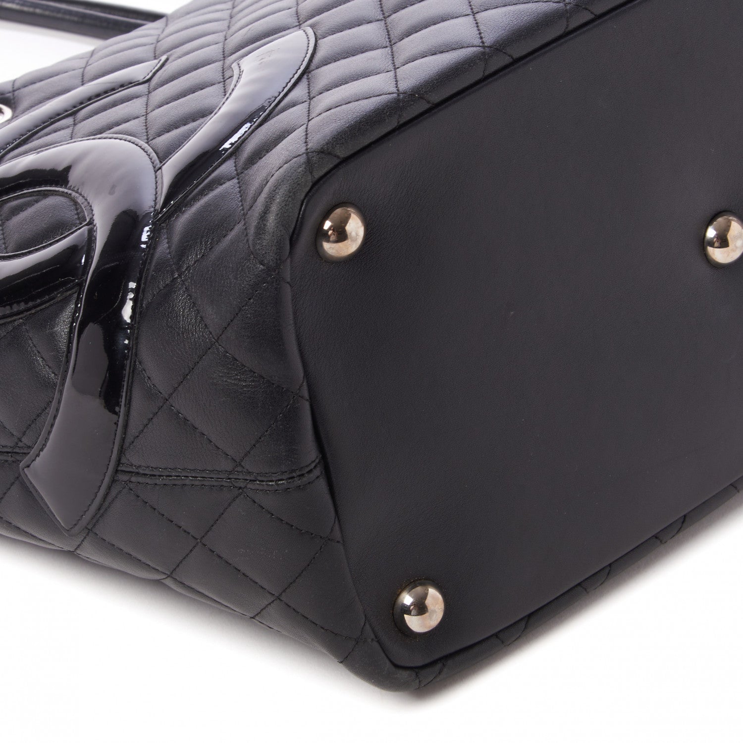 Chanel Calfskin Quilted Large Cambon Tote Black 5 of 9