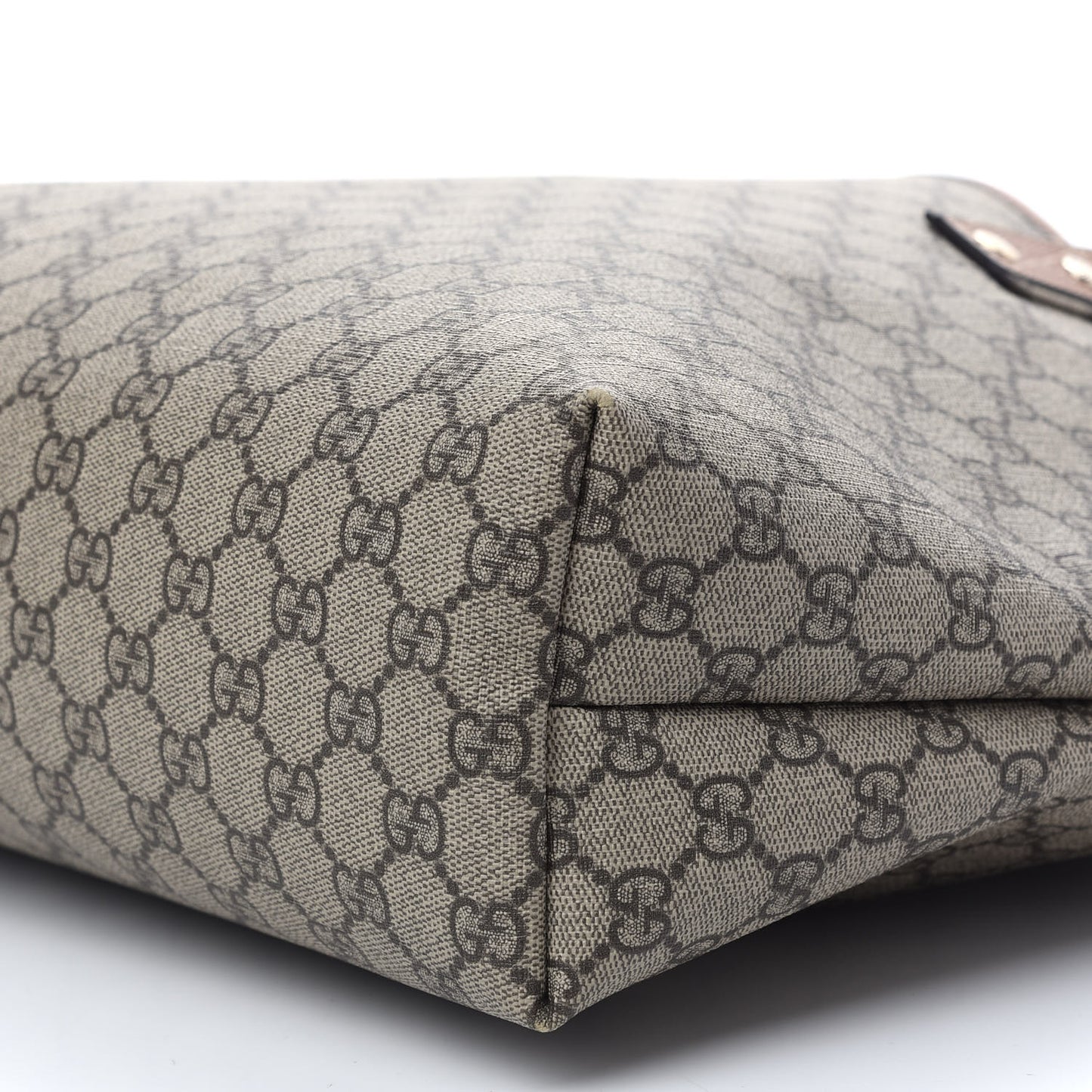 GG Plus Monogram Medium Signature Web Loop Tote Brown