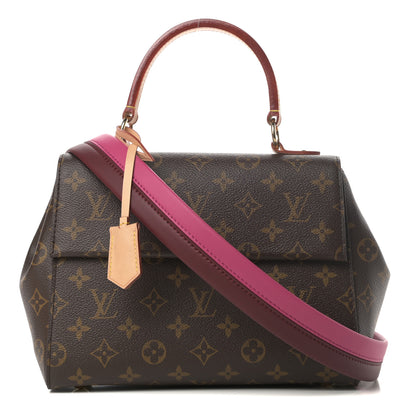 Louis Vuitton Monogram Cluny BB Bordeaux Fuchsia 1 of 12
