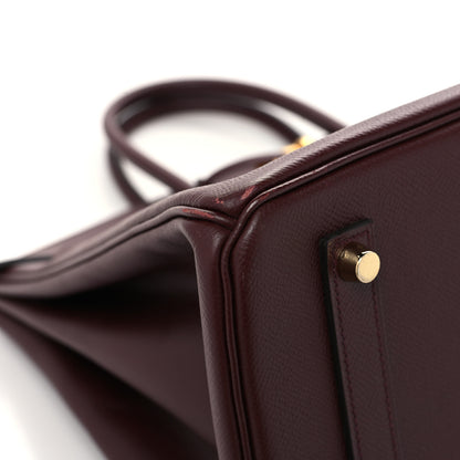 Hermes Epsom Birkin 35 Bordeaux 8 of 11