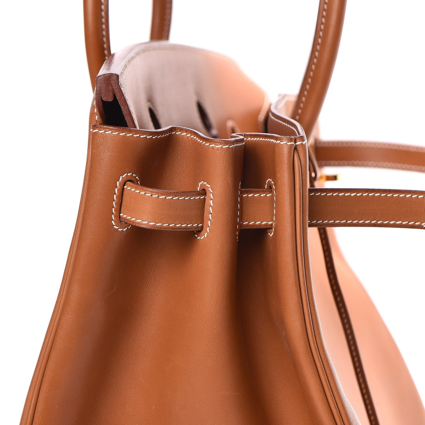 Natural Barenia Birkin 40 Fauve