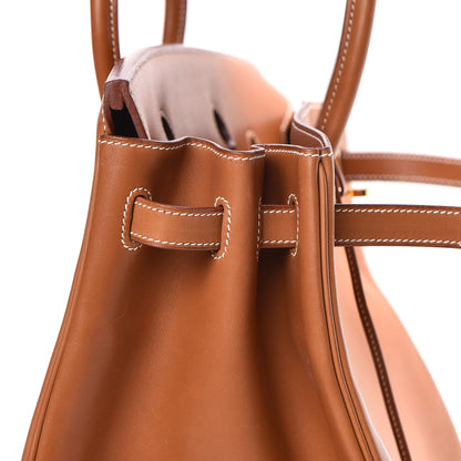 Hermes Natural Barenia Birkin 40 Fauve 11 of 31