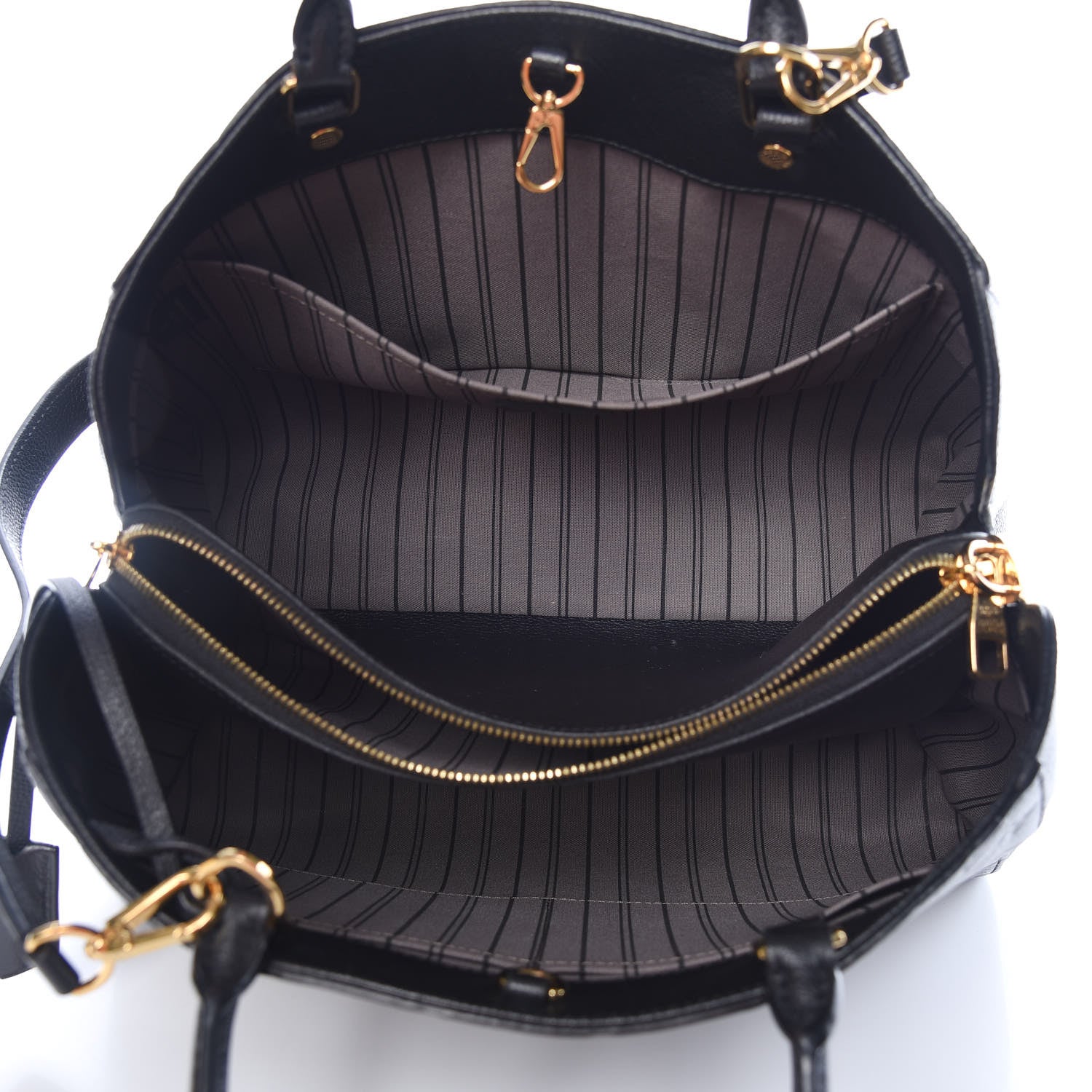 Louis Vuitton Empreinte Montaigne GM Black 5 of 11