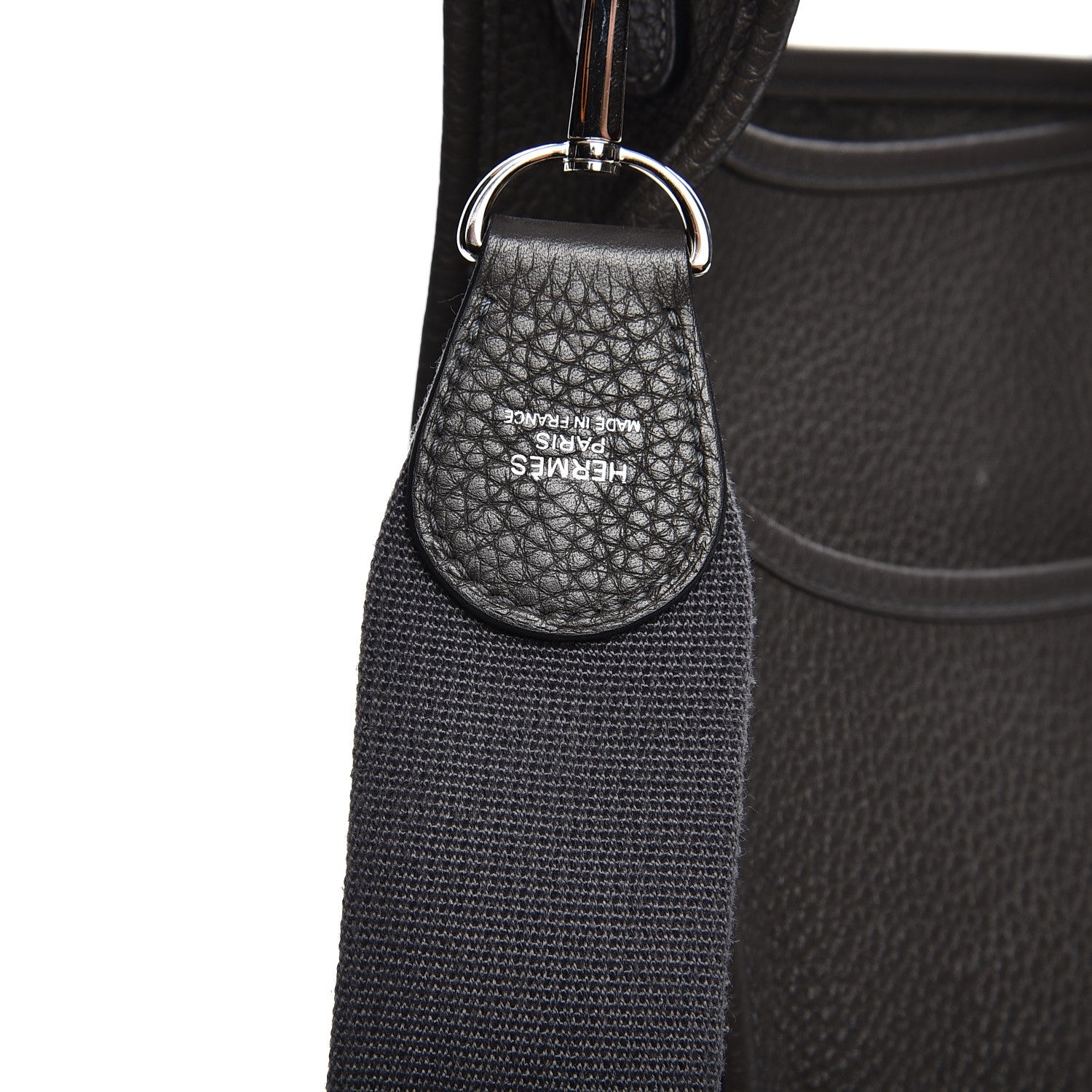 Hermes Taurillon Clemence Evelyne III GM Etain 7 of 9