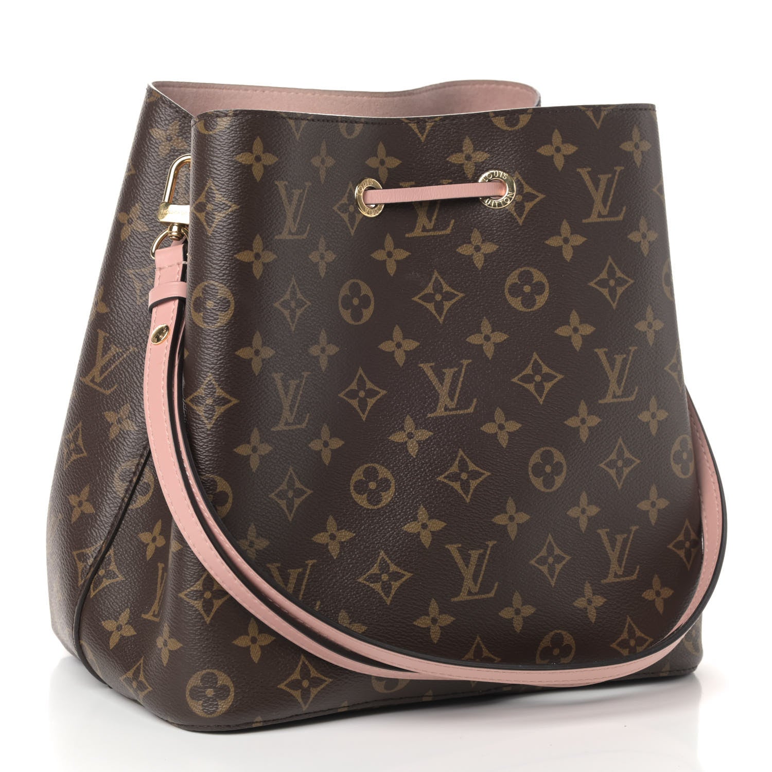 Louis Vuitton Monogram Neonoe MM Rose Poudre 2 of 4