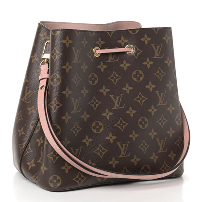 Louis Vuitton Monogram Neonoe MM Rose Poudre 2 of 4