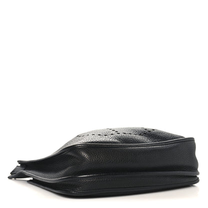 Hermes Taurillon Clemence Evelyne III PM Black 4 of 12