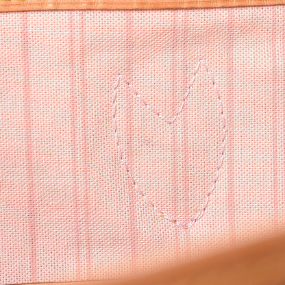 Louis Vuitton Damier Azur Neo Neverfull GM Rose Ballerine 9 of 9