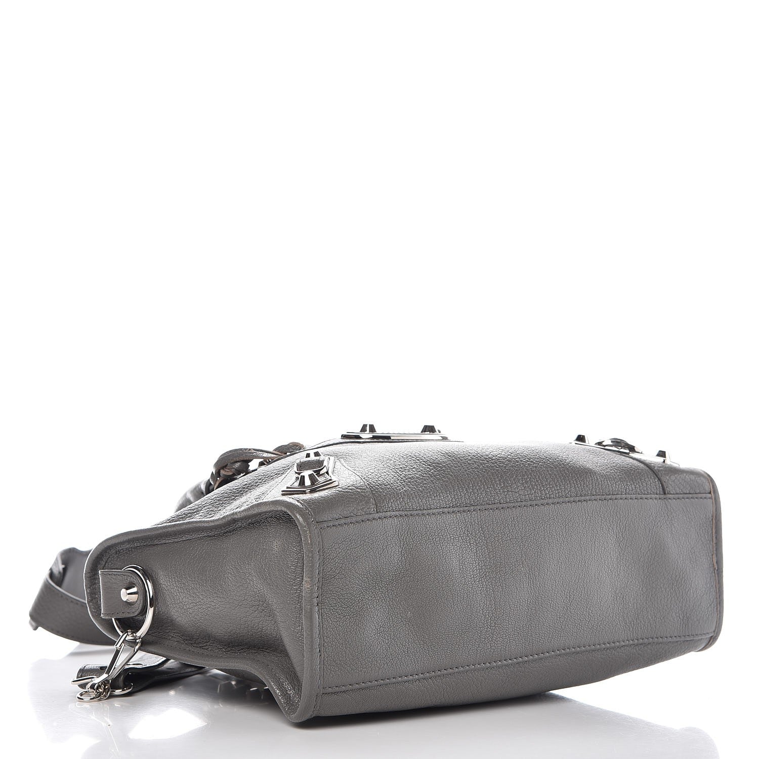 Balenciaga Chevre Silver Metallic Edge Hardware S City Gris Acier 5 of 10