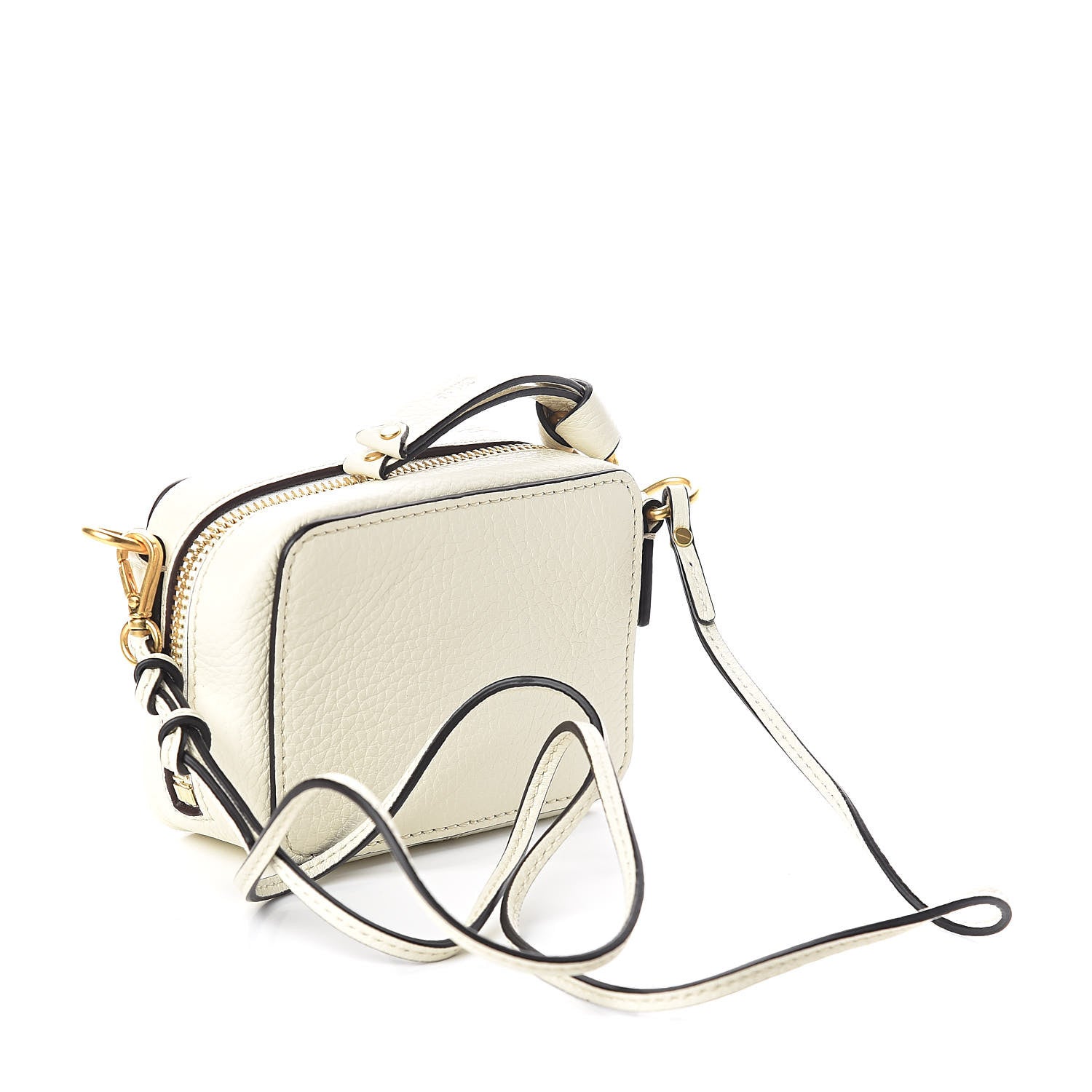 Chloe Calfskin Mini Marcie Crossbody Bag Natural White 3 of 8