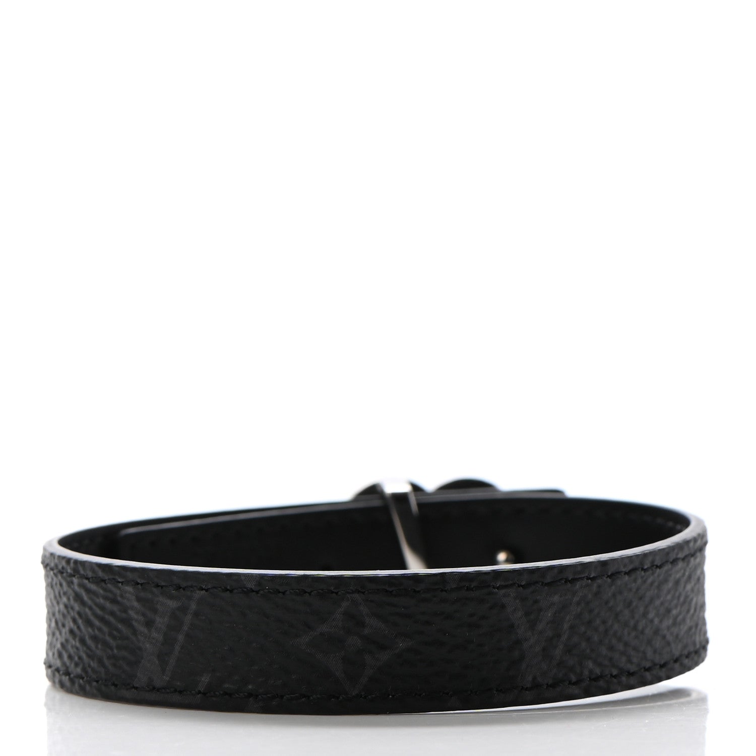Louis Vuitton X NIGO Monogram Eclipse LV Heart Reversible Bracelet 3 of 5