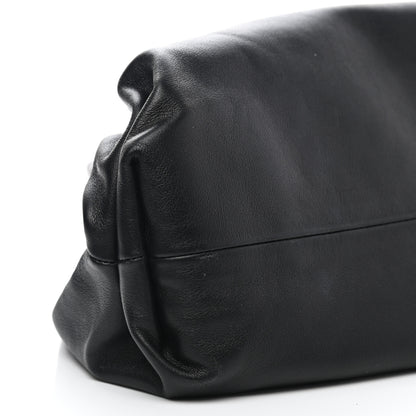 Bottega Veneta Smooth Butter Calf The Pouch Oversized Clutch Black 9 of 11