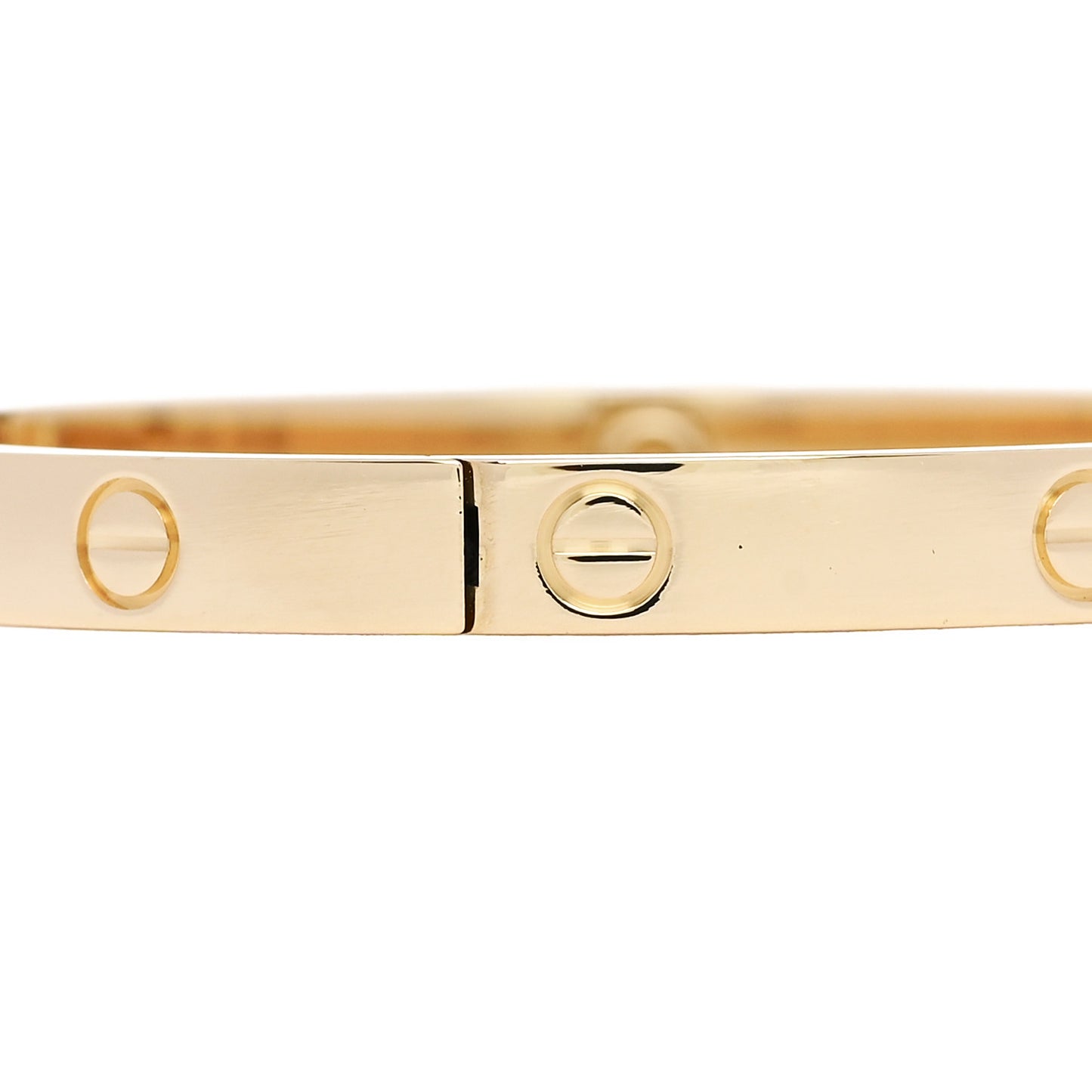 18K Yellow Gold Medium LOVE Bracelet 16