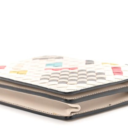 Bottega Veneta Nappa Intrecciato Chain Wallet Mist Abstract 9 of 11