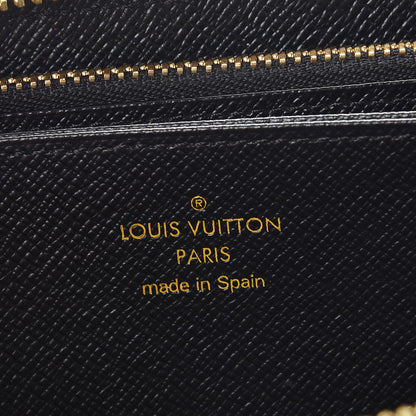 Louis Vuitton Epi Damier Race Zippy Wallet Black Yellow 6 of 10