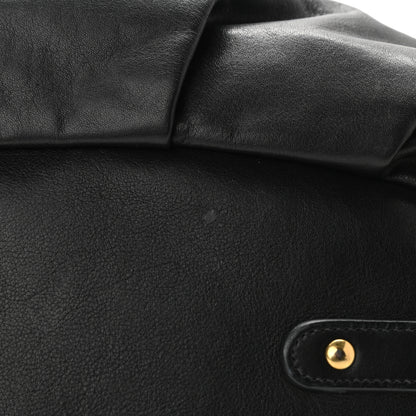 Prada Vitello Soft Shopping Satchel Black 10 of 14