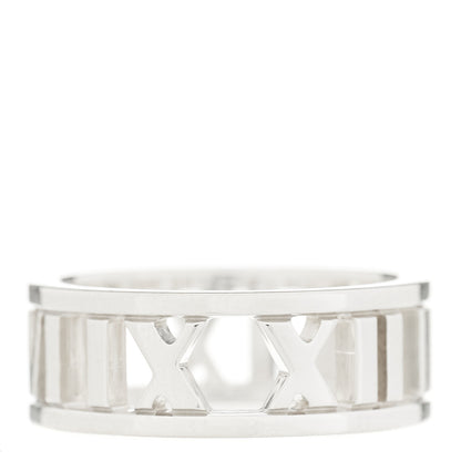 Tiffany Sterling Silver Wide Atlas Open Ring 49 4.75 3 of 3