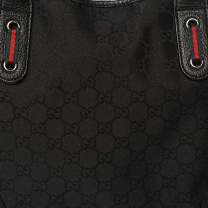 Gucci Monogram Medium Princy Tote Black 8 of 10