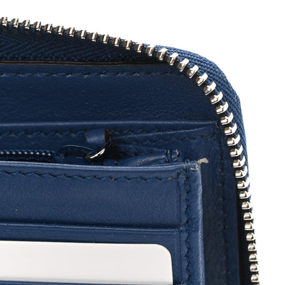 Gucci Microguccissima Zip Around Organizer Wallet Deep Cobalt 11 of 12