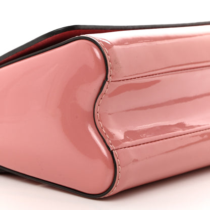 Louis Vuitton Patent Monogram Twist Shoulder Bag Blush 9 of 11