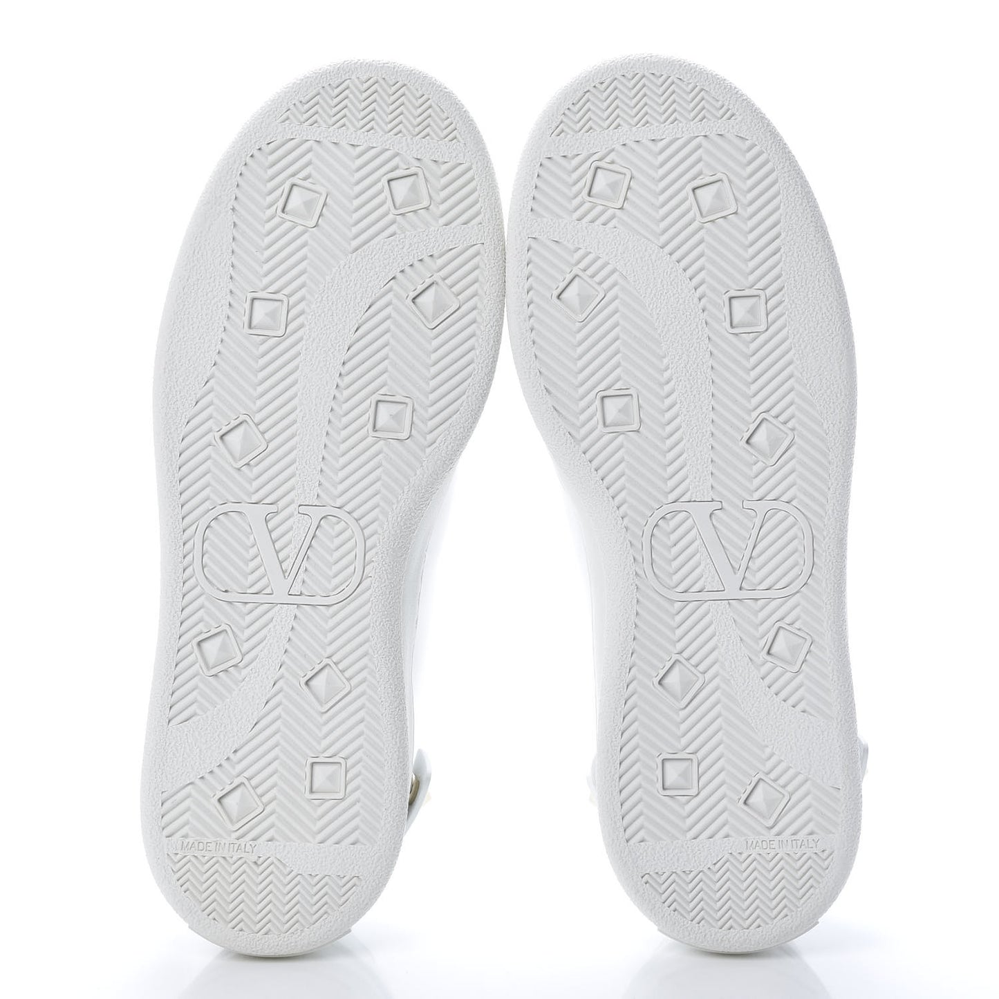 Calfskin Womens Backnet Sneakers 35.5 White