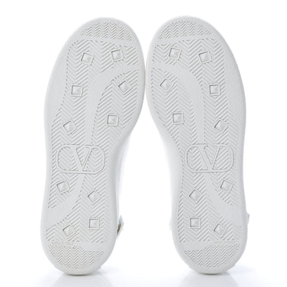 Valentino Garavani Calfskin Womens Backnet Sneakers 35.5 White 5 of 9