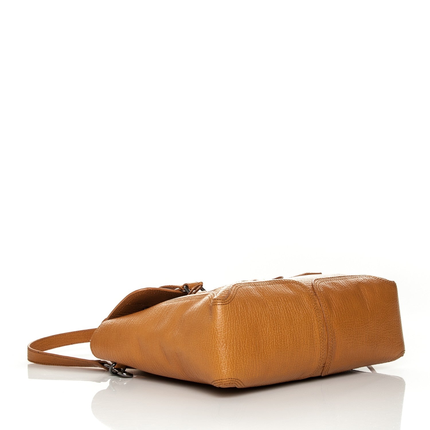 3.1 Phillip Lim 3.1 Textured Calfskin Medium Pashli Satchel Amber 5 of 11