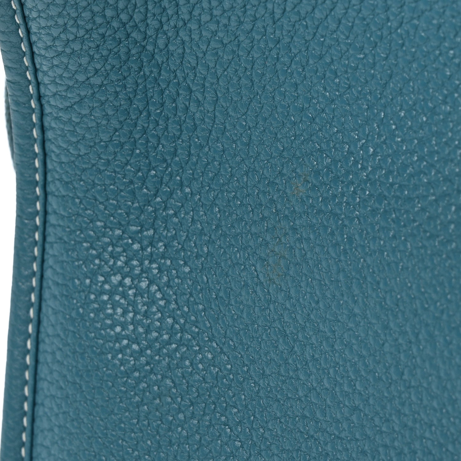 Hermes Taurillon Clemence Evelyne III PM Blue Jean 11 of 11