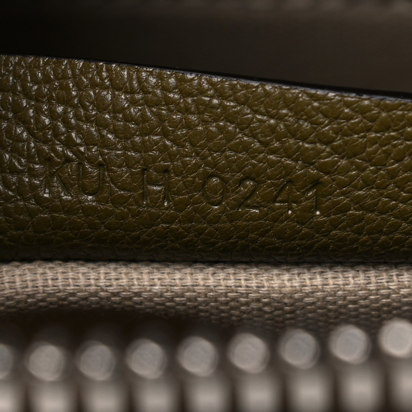 Sugar Goatskin Mini Antigona Khaki