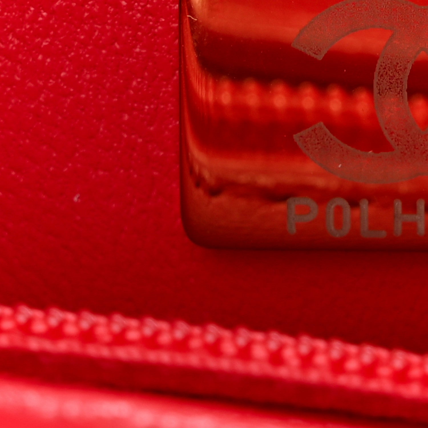 Chanel Shiny Lambskin Quilted Mini Sweetheart Flap Dark Red 8 of 10