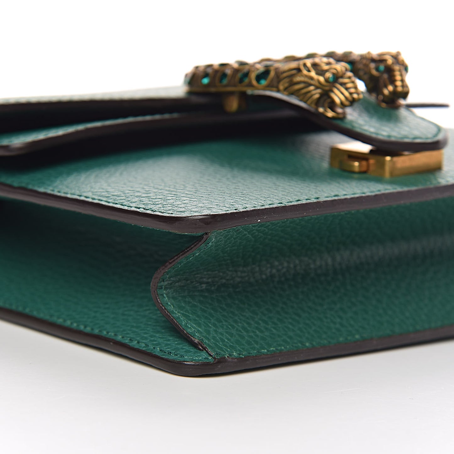 Calfskin Mini Dionysus Shoulder Bag Emerald
