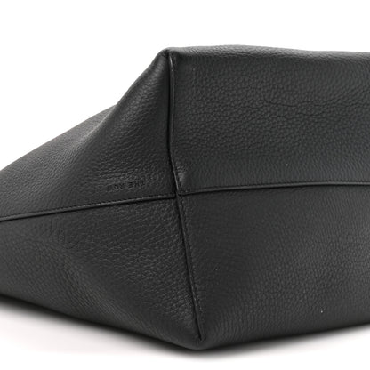 The Row Grained Calfskin Medium N/S Hook Tote Black 8 of 8