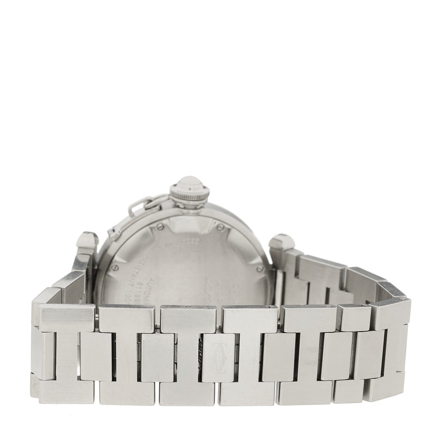 Stainless Steel 35mm Pasha C Automatic Watch Black