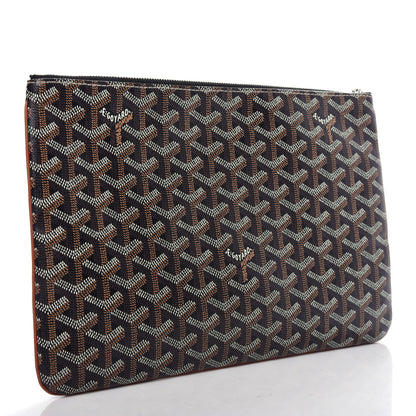 Goyard Goyardine Senat Pochette MM Black 3 of 6