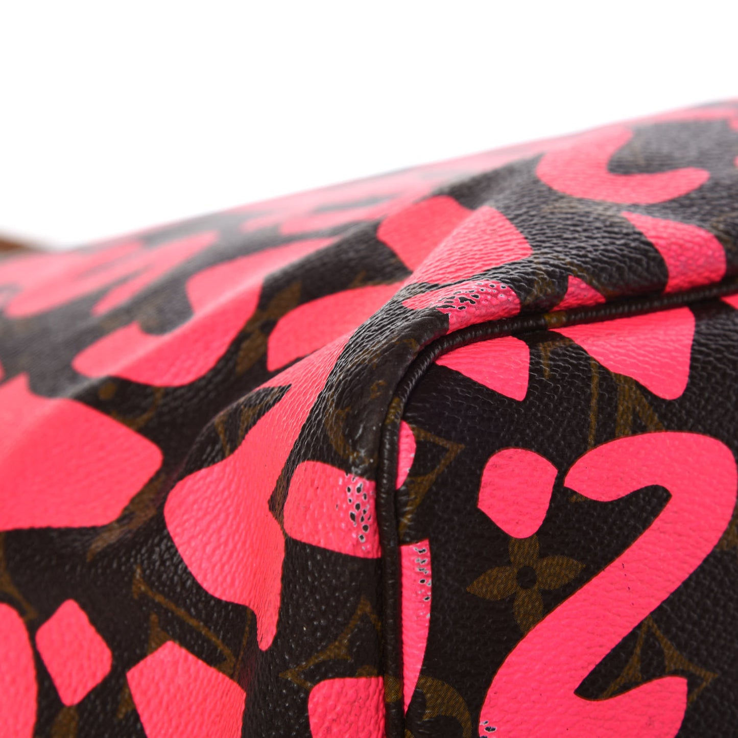 Monogram Graffiti Neverfull GM Fuchsia