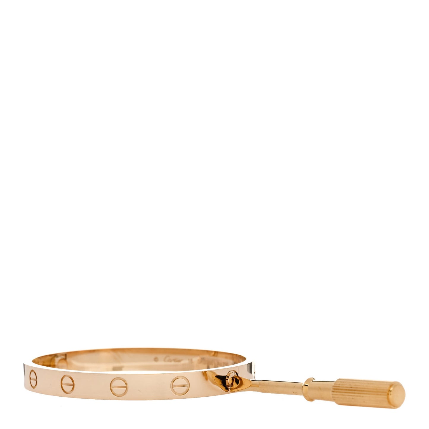 18K Yellow Gold LOVE Bracelet 16